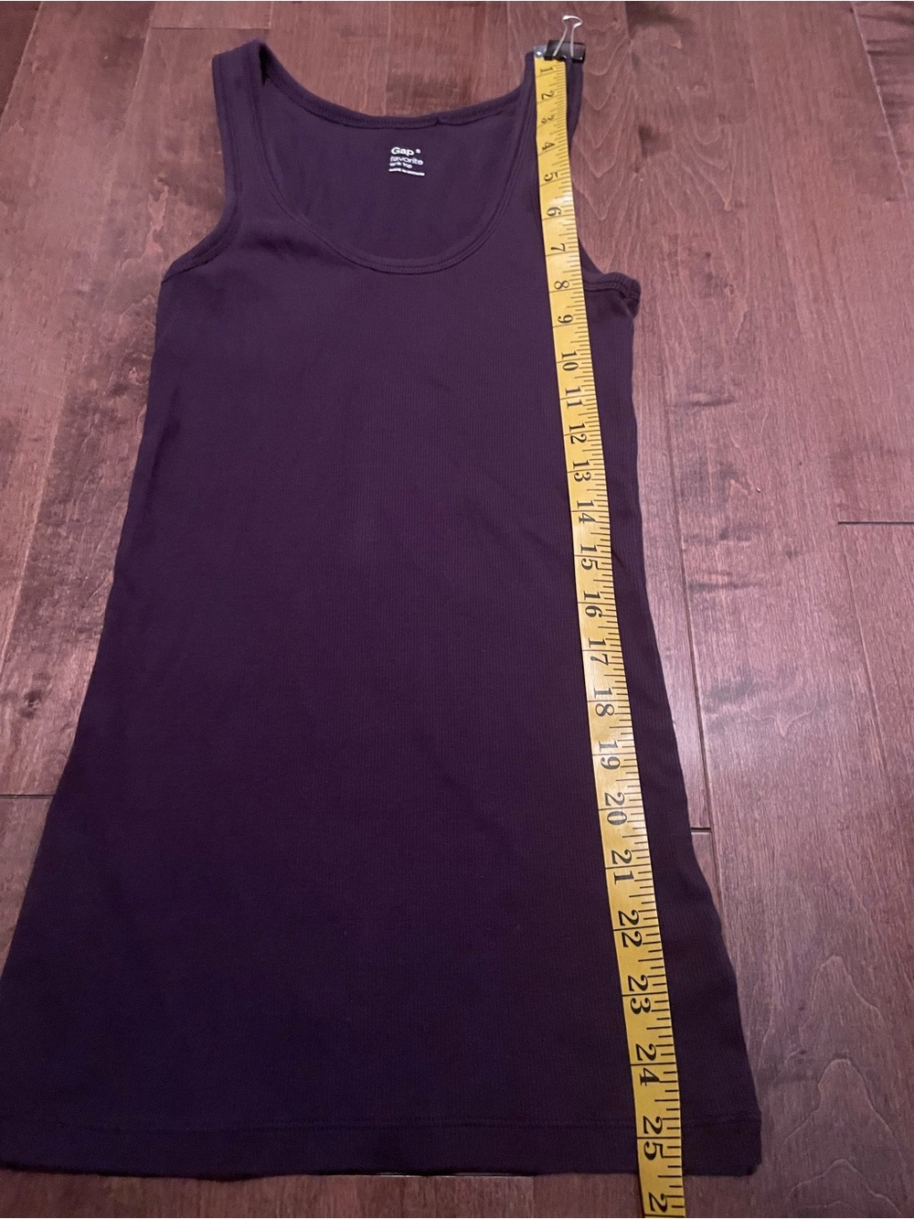 GAP purple Ribbed Tank - Picture 6 of 9